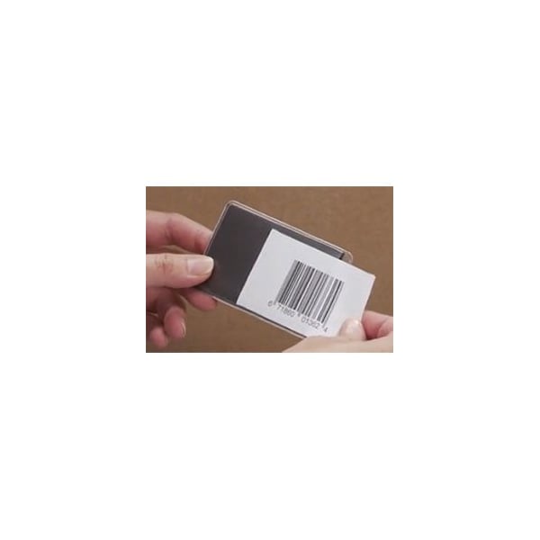 4 x 6 Label Holders, Clear, Full Magnetic, 50PK